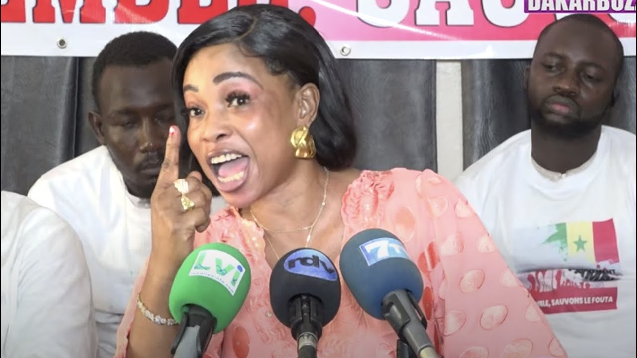 GUEGUERRE AU SEIN DU MOUVEMENT FOUTA TAMPI Fatoumata Ndiaye contrattaque et promet une plainte à tous ceux qui débiteraient de fausses informations sur elle