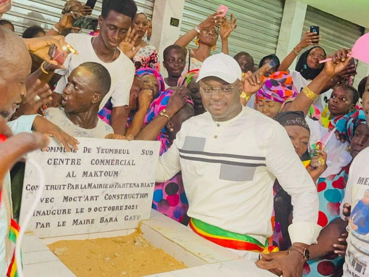 Inauguration du centre commercial Al Makhtoum: Bara Gaye défie le Pds, brûle Hott et exhibe ses réalisations
