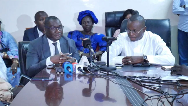 POUR UN RETOUR DU BASKET SENEGALAIS AU PREMIER PLAN AFRICAIN Matar Ba et Babacar Ndiaye se mettent à la promotion de la jeunesse