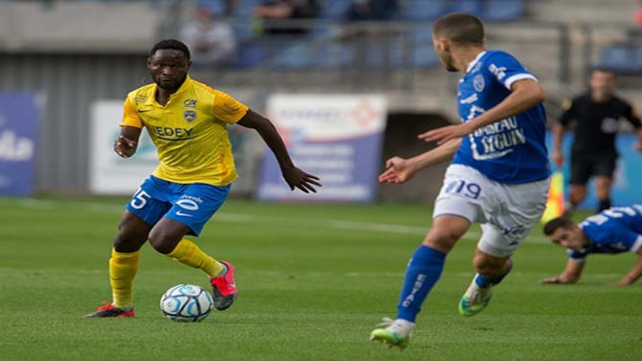 Joseph Lopy a fêté son 100e match sous les couleurs de Sochaux en championnat.