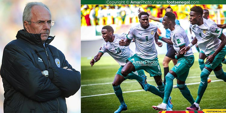 Sven Goran Erickson : «le Sénégal possède une très belle équipe mais il manque un vrai numéro 9»