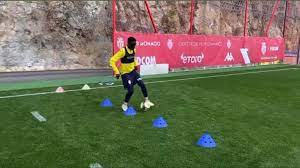 AS Monaco : Krépin Diatta a repris l’entraînement avec ballon