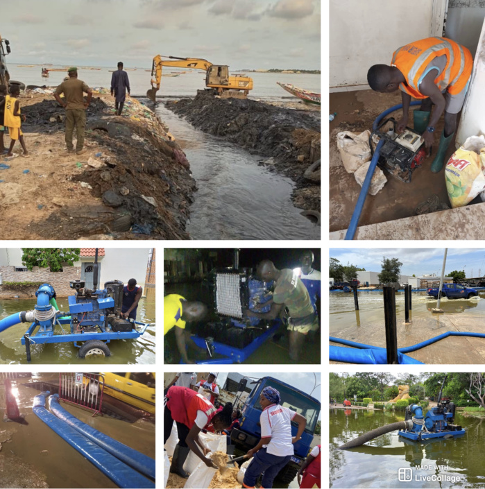 Plan Orsec : 1.400.000 m3 d'eau évacués