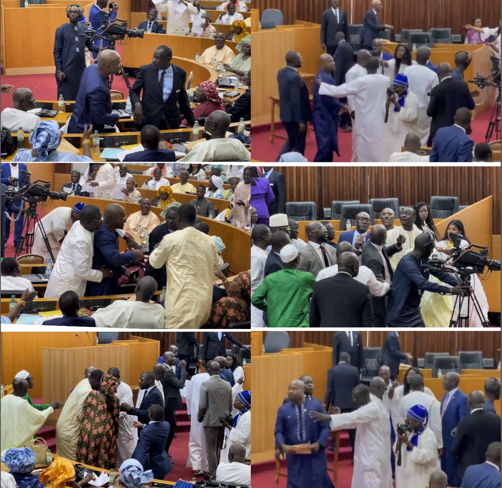 SCENES DE VIOLENCES A L’ASSEMBLEE NATIONALE:  Les nouveaux députés battent le record de l’incorrection