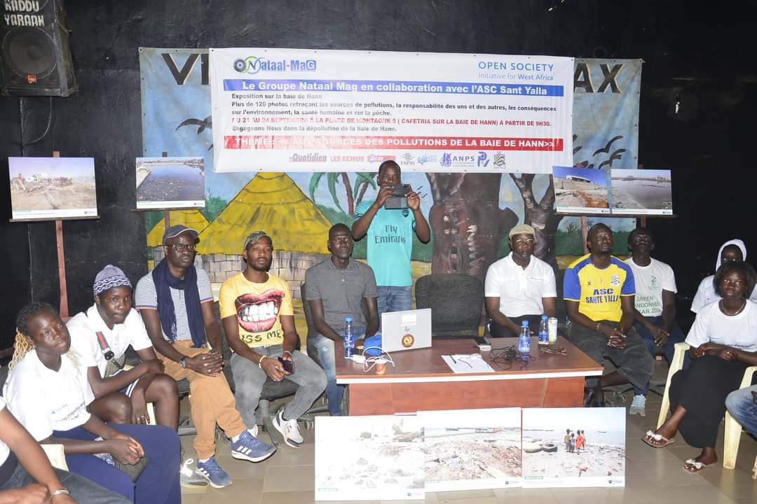 EXPOSITION PHOTO SUR LA POLLUTION DE LA BAIE DE HANN :Natal Mag et Osiwa poursuivent la sensibilisation des riverains