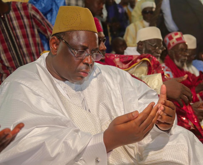 Macky Sall chez Imam Moustapha Guèye et Soro Diop