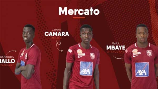 GENERATION FOOT PERD SES CHAMPIONS AU CHAN 2022: Metz recrute Lamine Camara, Pape Amadou Diallo et Malick Mbaye