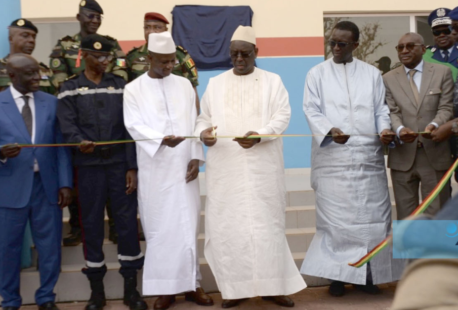 Tournée économique du président Macky Sall à Thiès : inauguration d’infrastructures pour les Sapeurs-Pompiers et l’Armée