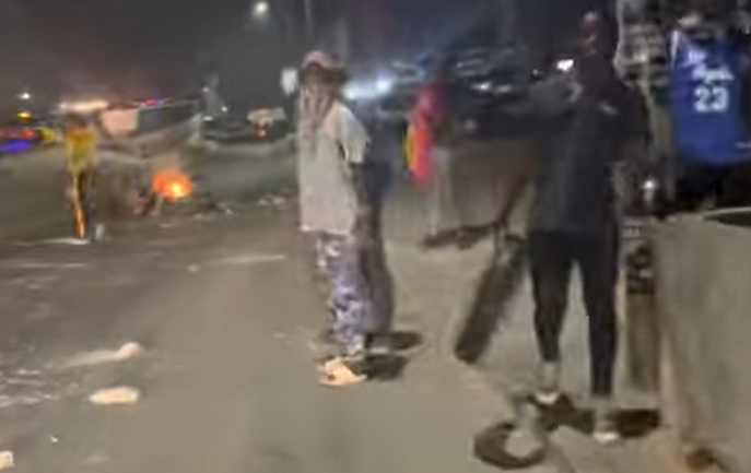 Des lacrymos du côté de la Vdn hier