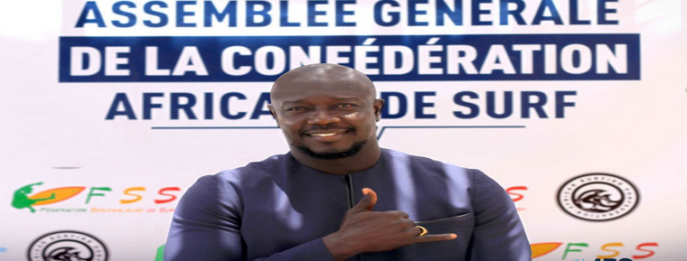 Confédération africaine de surf : Oumar Sèye est le nouveau président