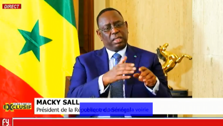 MACKY SALL LORS DE SON INTERVIEW AVEC LA CHAINE «FOR YOU MEDIA AFRICA»:   «Le Sénégal est un modèle de démocratie qui n’a rien à envier à aucun pays»