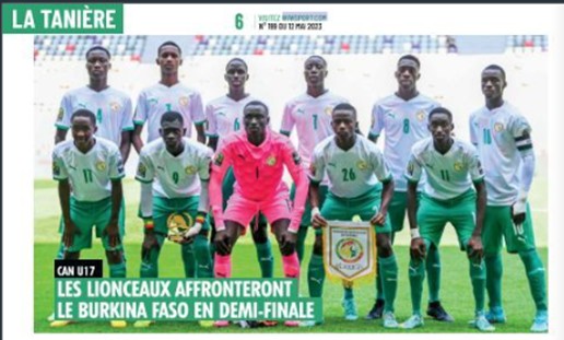 Can U17 : Les Lionceaux affronteront le Burkina Faso en demi-finales