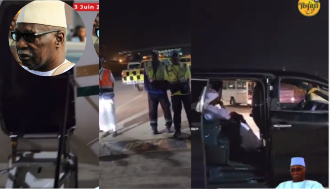 Le khalife général des Tidianes de retour au senegal