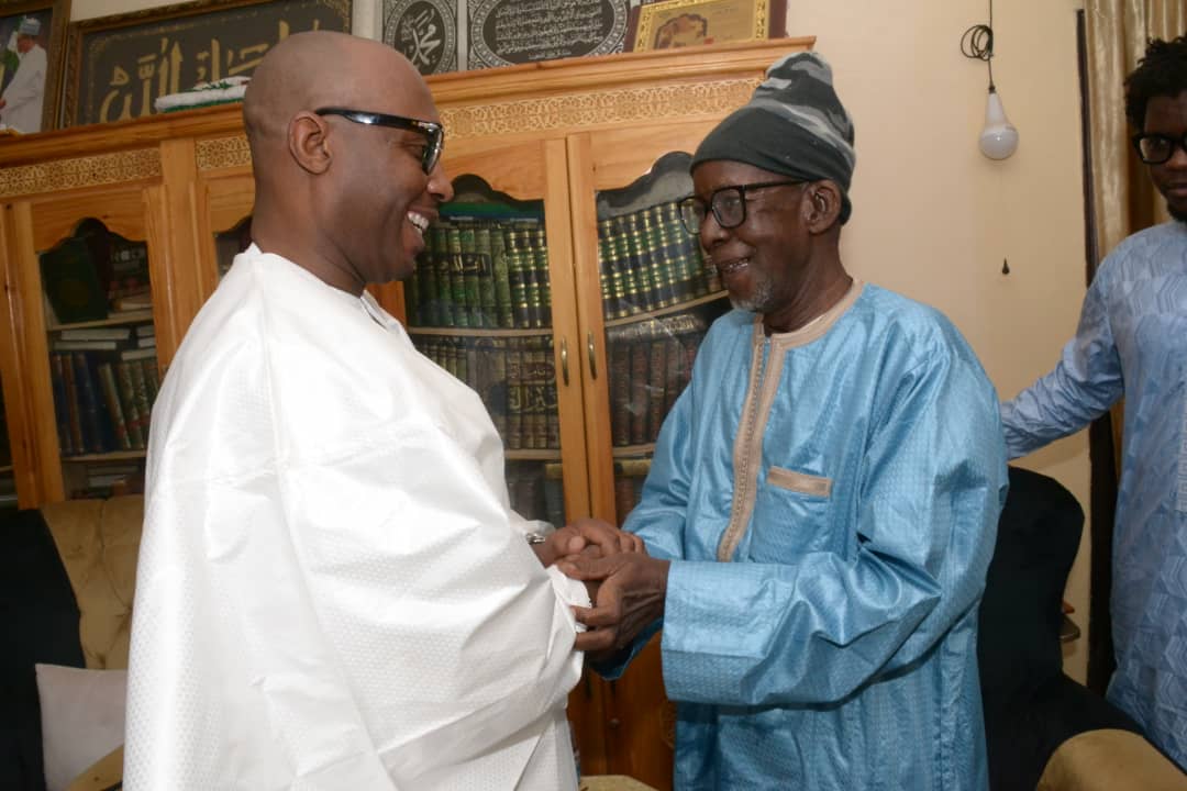 [Images] Barthélemy Dias a rencontré Cheikh Mahi Niasse