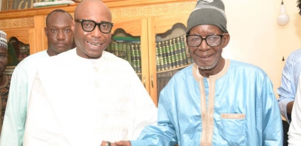 [Images] Barthélemy Dias a rencontré Cheikh Mahi Niasse