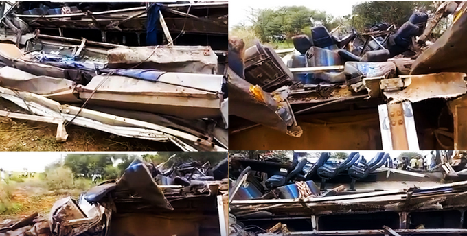 GRAVE ACCIDENT A LOUGA : à hauteur de Ngueune Sarr   24 morts et une cinquantaine de blessés