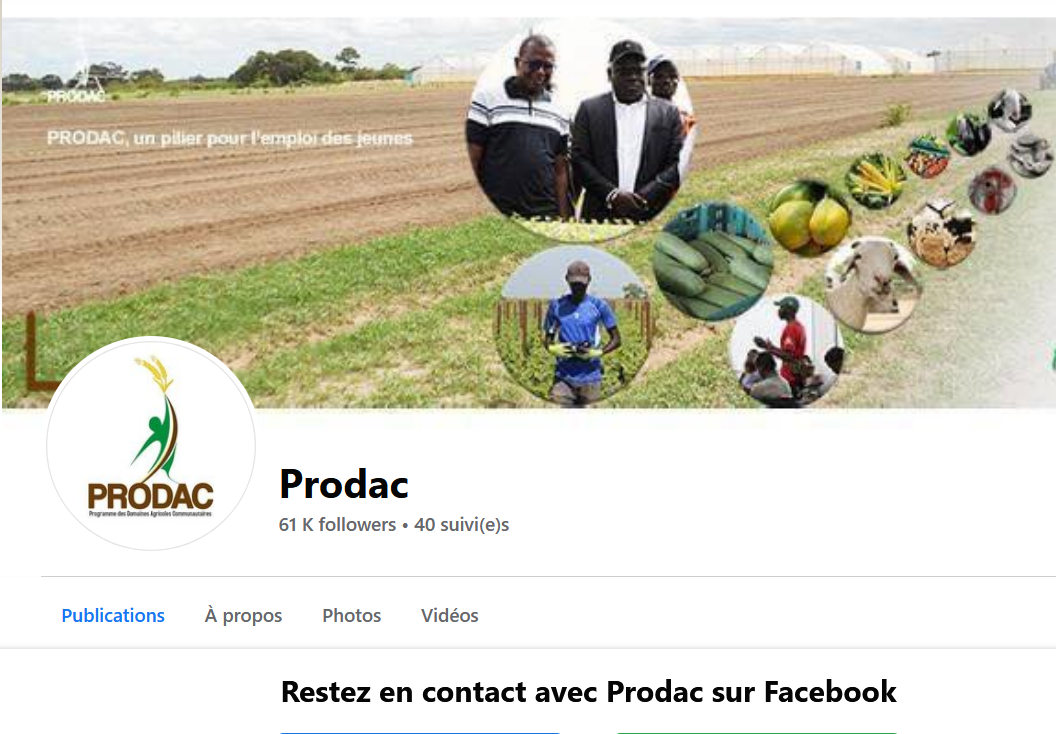 SABOTAGE, DÉFAILLANCE INTERNE, INCOMPÉTENCE OU cyberattaque ?  : La page Facebook du Prodac piratée, des images pornographiques publiées dans le site