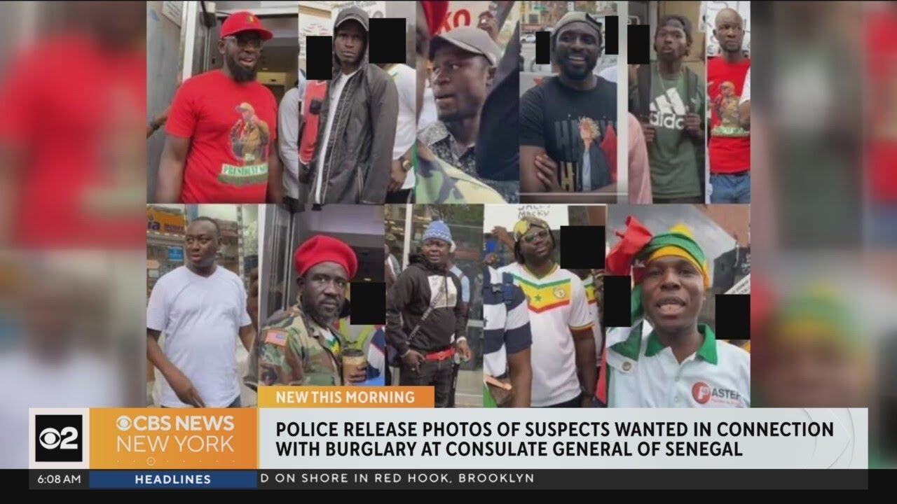 SACCAGE DU CONSULAT DU SÉNÉGAL : «Recherchés» par la police, les suspects ont protesté contre Macky Sall à New York