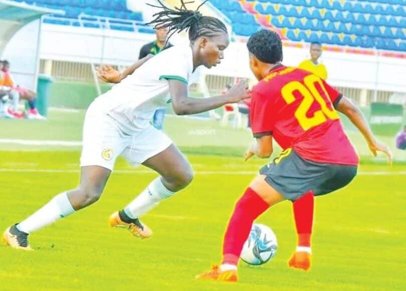 ELIMINATOIRES CAN FÉMININE 2024 : VICTORIEUSES FACE AUX MOZAMBICAINES (2-1) Les Lionnes arrachent une qualification pour le dernier tour