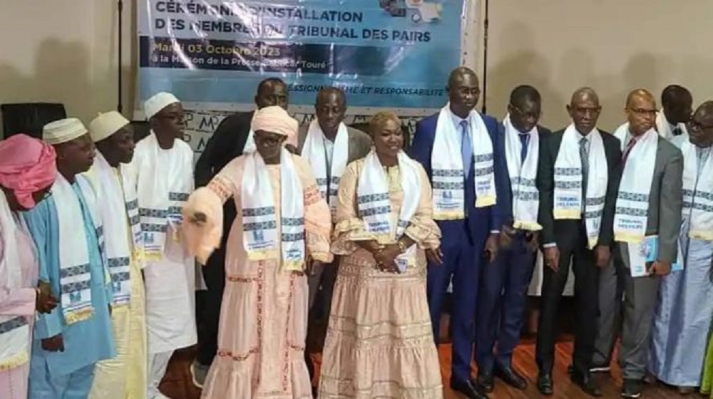 ISMAÏLA MADIOR FALL LORS DE LA CÉRÉMONIE D'INSTALLATION DES NOUVEAUX MEMBRES DU TRIBUNAL DES PAIRS : "Vous avez relevé le défi de l'institutionnalisation"