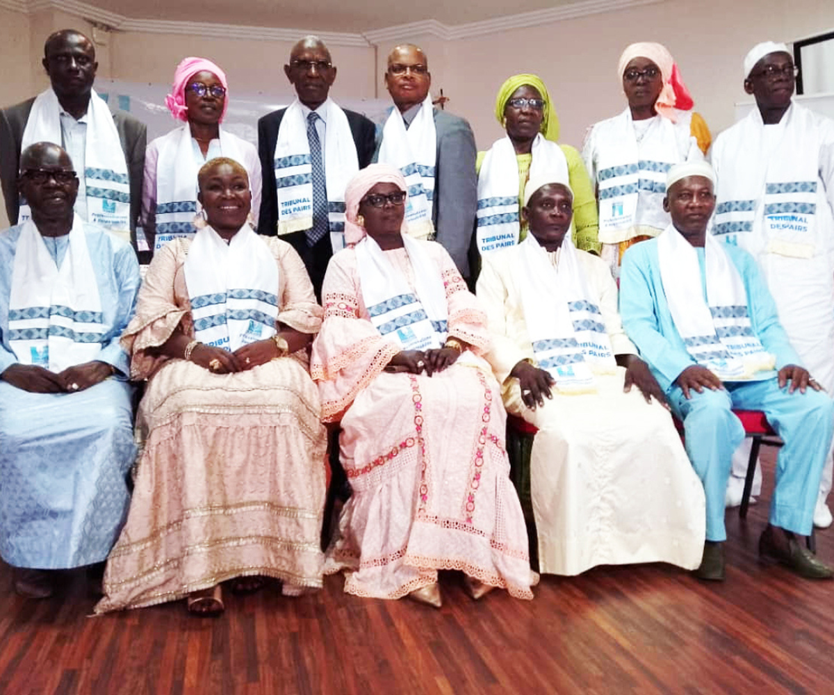 BILANS DU CORED ET DU TRIBUNAL DES PAIRS :  "À l'issue de ces trois ans, le tribunal sortant a eu à connaître 48 affaires au total..."