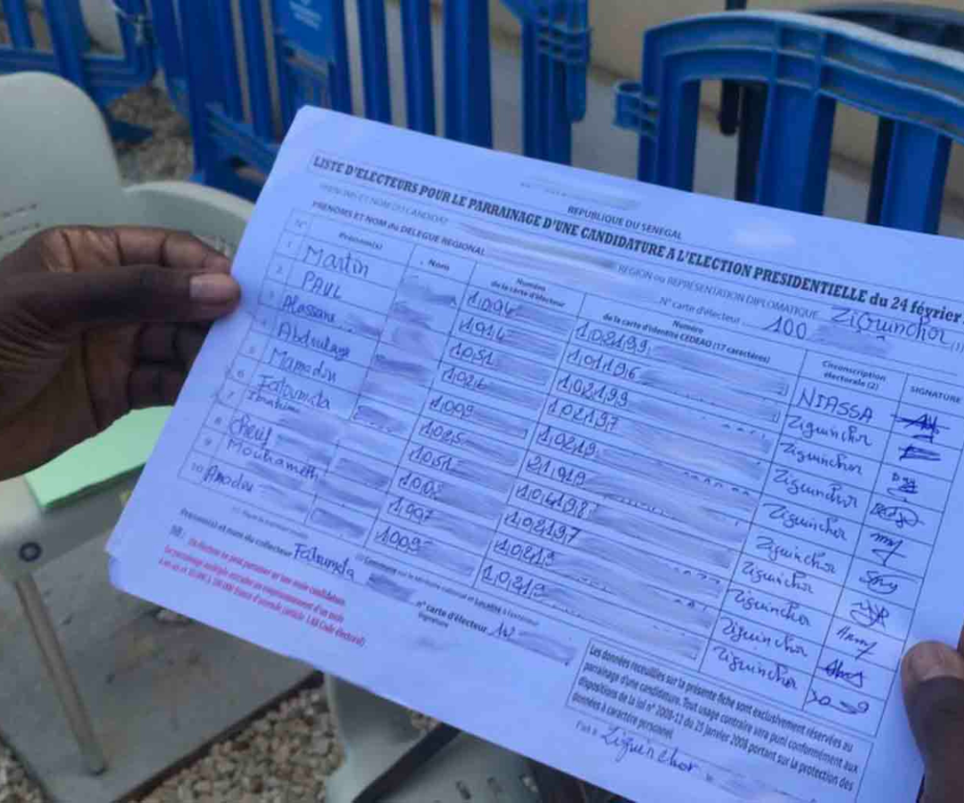 Parcelles Assainies : 4000 fiches de parrainages remises