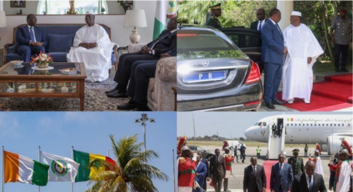 Côte-d'Ivoire: Le président Macky Sall a eu un tête-à-tête avec le président Alassane Dramane Ouattara