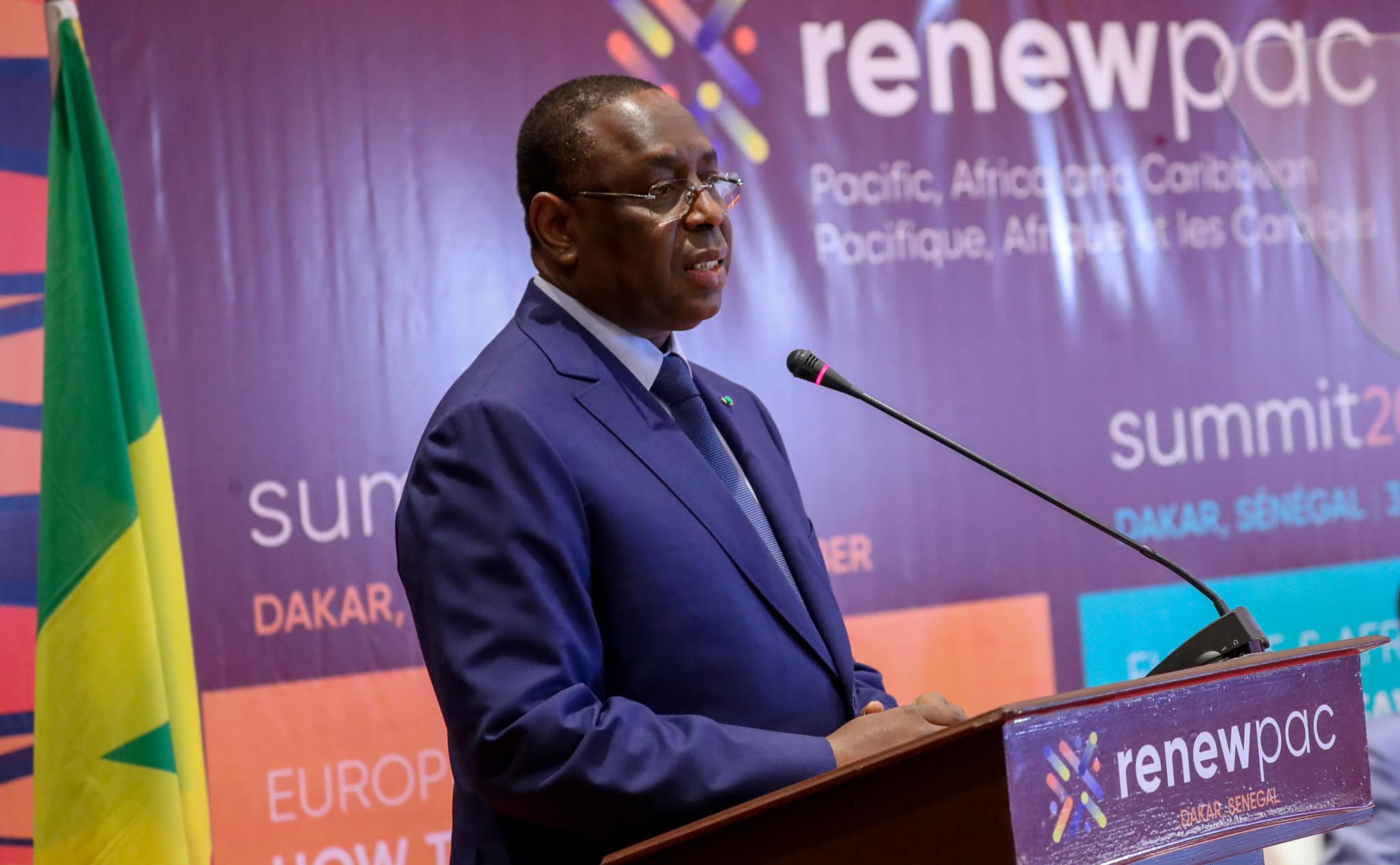 SOMMET RENEWPAC 2023 : Macky Sall prône des partenariats bénéfiques avec l’Europe et appelle à combattre le populisme, l’extrémisme violent… et rend hommage à Wade