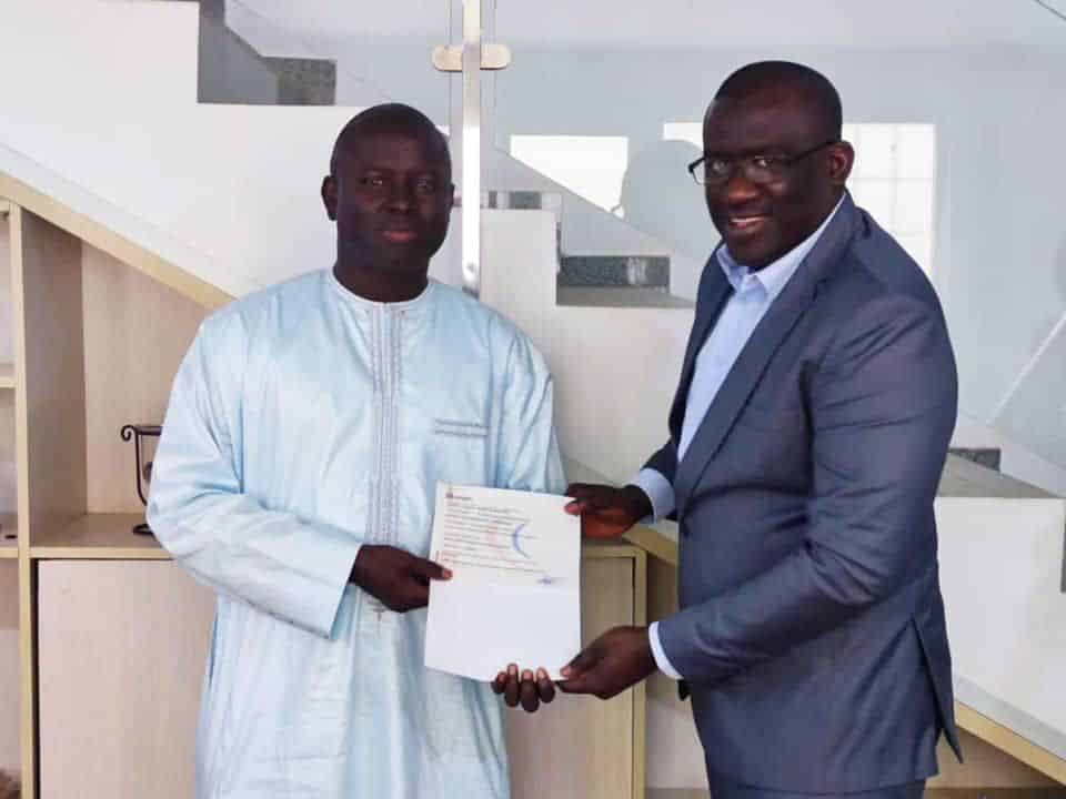 Cdc : Khalifa Sall a déposé