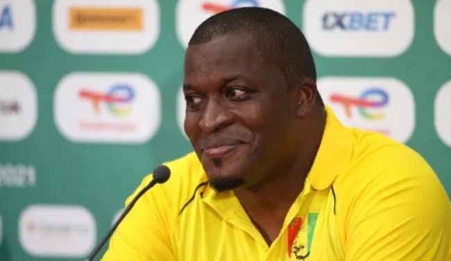 KABA DIAWARA, COACH GUINEE : "On veut cette première place pour rester ici à Yamoussoukro. On a récupéré tous nos blessés"