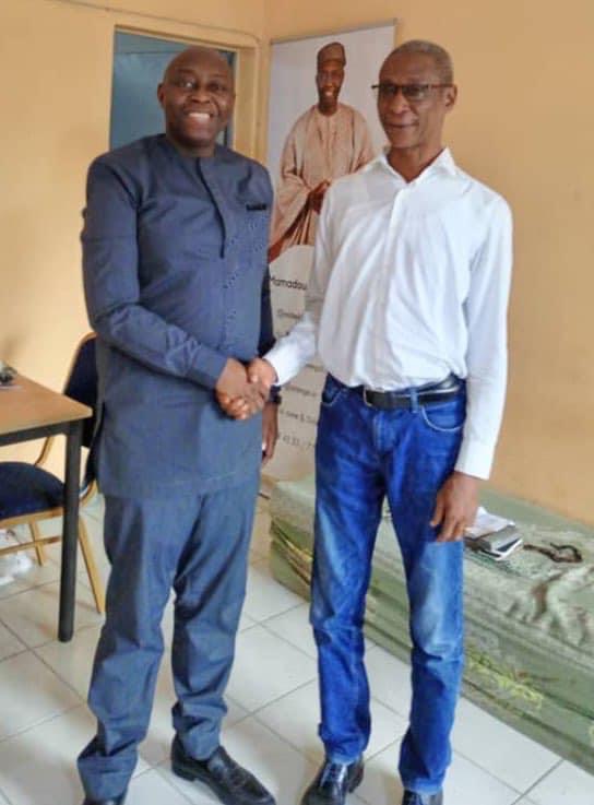 Théodore Monteil, Directeur de campagne de Mamadou Lamine Diallo