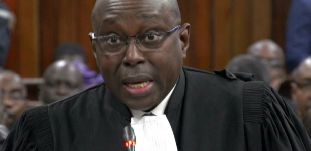 Le bâtonnier rend hommage à Macky Sall