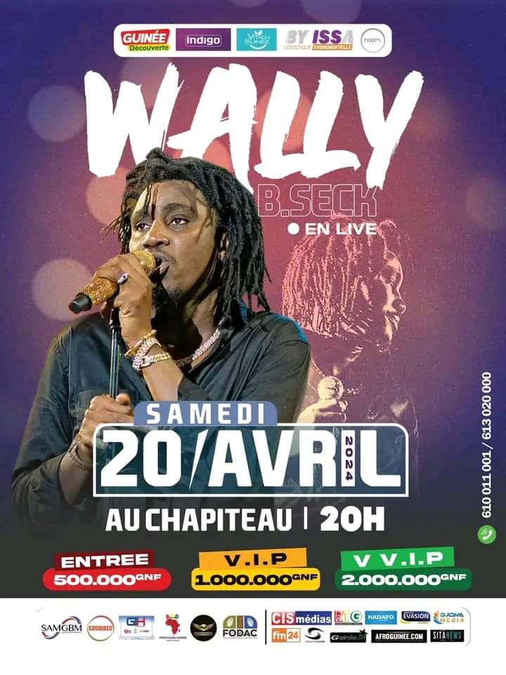 Guinée: Le prochain concert de Wally Seck dans l'incertitude