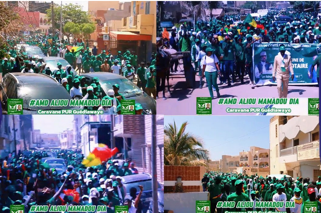 CARAVANE PUR AMD  à cheval sur l'inondation et l'agriculture