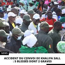 5 blessés dans un accident impliquant la caravane de Khalifa à Dakar