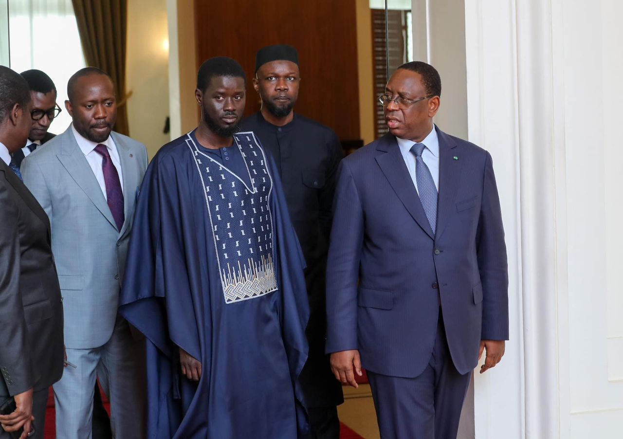 Diomaye Diakhar Faye a rencontré Macky Sall au Palais présidentiel