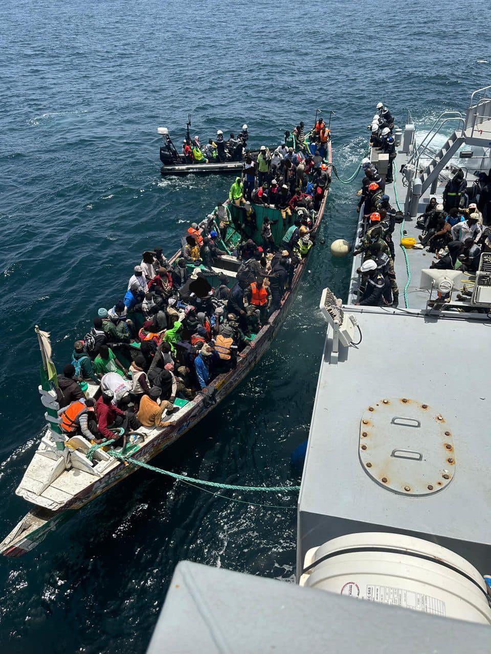 252 personnes secourues et remises aux services compétents par la Marine