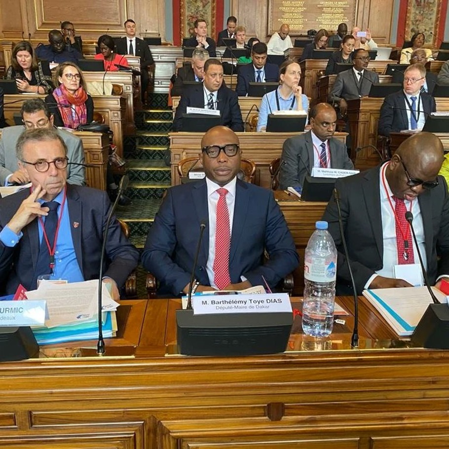 44ÈME CONGRÈS DE L’AIMF : Barthélemy Dias nouveau « vice-président secrétaire général » de l’Association internationale des maires francophones