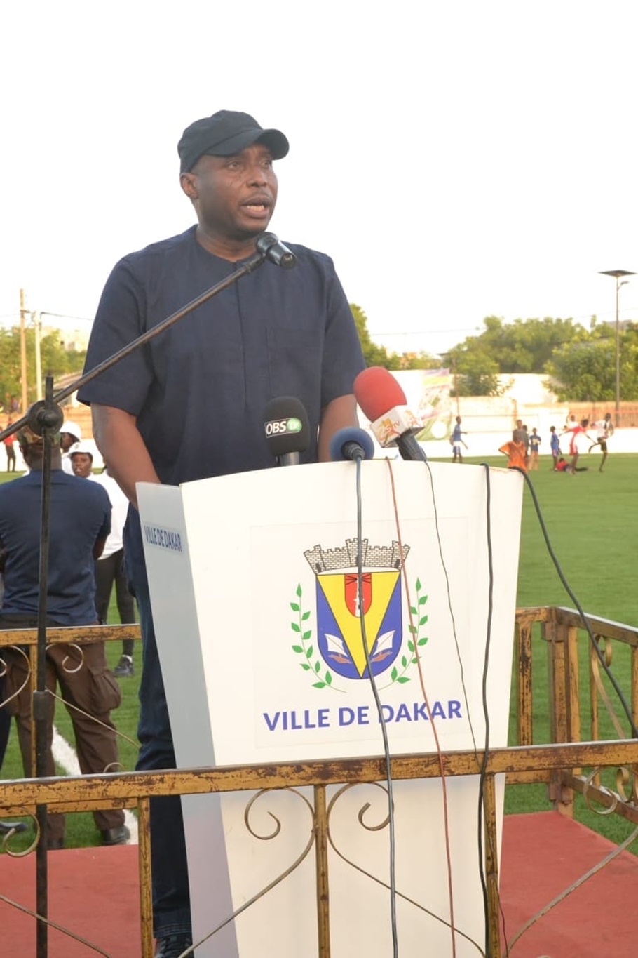 CONSTRUCTION TERRAIN GAZONNÉ À CAMBÉRÈNE : Barthélemy Dias annonce un parcours sportif sur la Vdn 3, 19 terrains synthétiques…