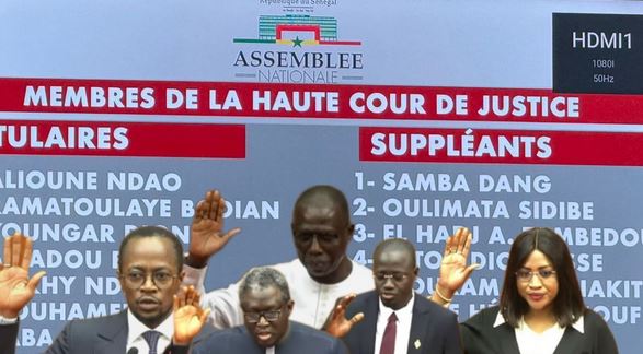 ELECTION DES MEMBRES DE LA HAUTE COUR DE JUSTICE : Les huit membres, 7 de Pastef et un de Takku-Wallu, installés