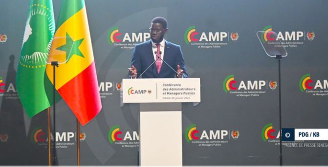 1ER CAMP - LE PR ALERTE SUR LES MARGES BUDGÉTAIRES QUASI INEXISTANTS : Diomaye appelle à la rationalisation des dépenses et à la refondation de l’administration