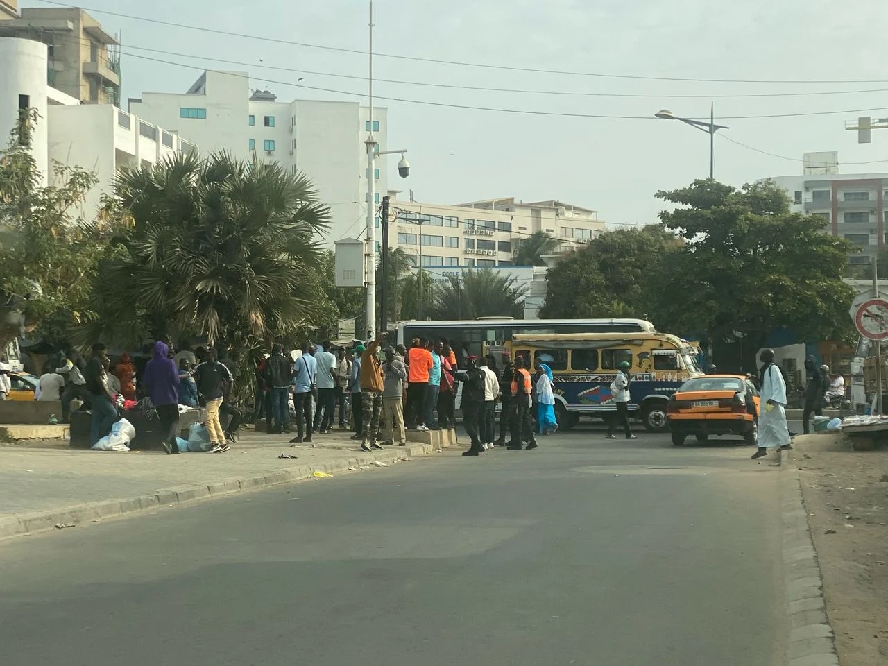 5 jeunes qui soutenaient Farba gardés à vue au commissariat du Point E