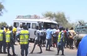 Accident à hauteur Dalla-Ngabou dans le département de Mbacké.