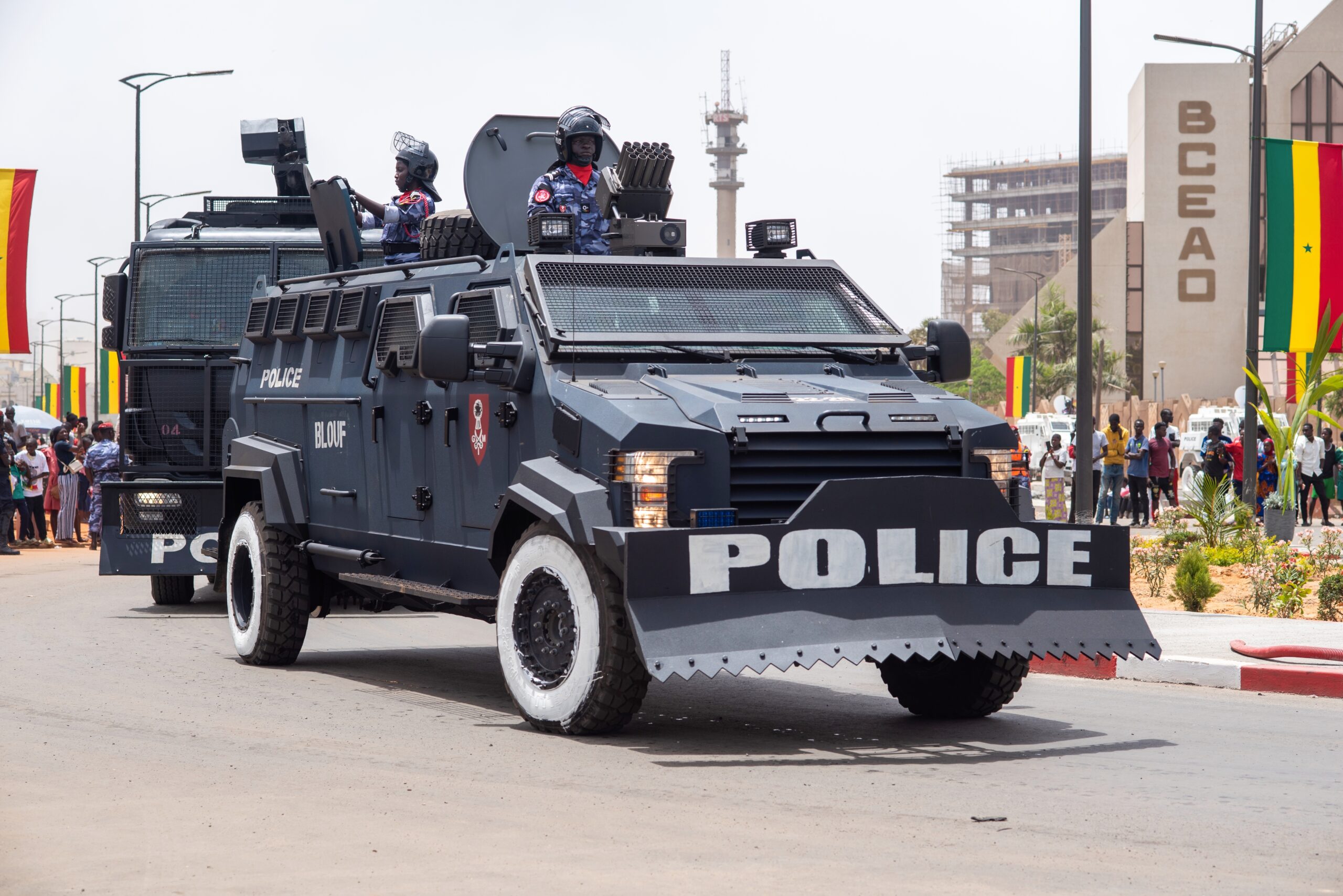 La police parle à 10 heures