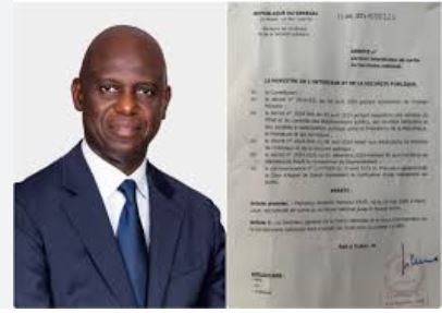 Interdiction de sortie du territoire : notification officielle a été faite à Mansour Faye