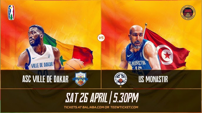 ASC VILLE DAKAR – US MONASTIR CE SAMEDI 26 AVRIL 2025 À 17H30 GMT AU DAKAR ARENA : Les capitaines Thierno Ibrahima Niang et Radhouane Slimane lancent les hostilités