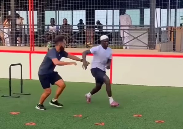 Au Sénégal, Sadio Mané entame sa présaison avec le préparateur des Lions coach Flamma