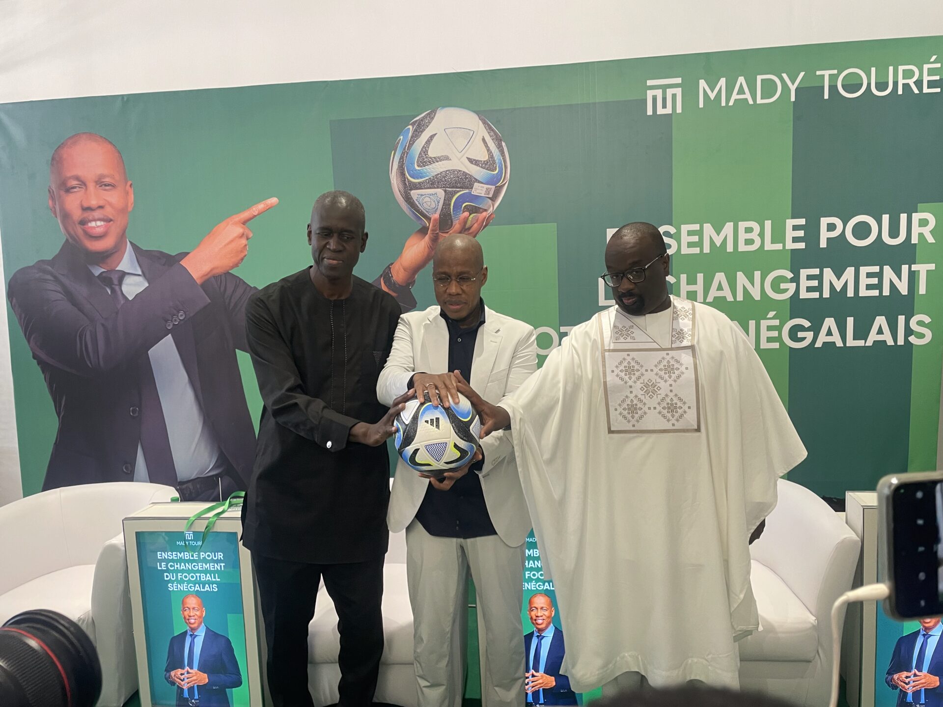 FSF – MADY TOURE OFFICIALISE SA CANDIDATURE « Ensemble pour le changement du football sénégalais »