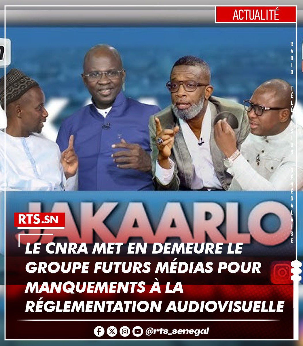 Menaces Cnra de mettre en demeure la Tfm :  les cadres de la République des valeurs crient au scandale