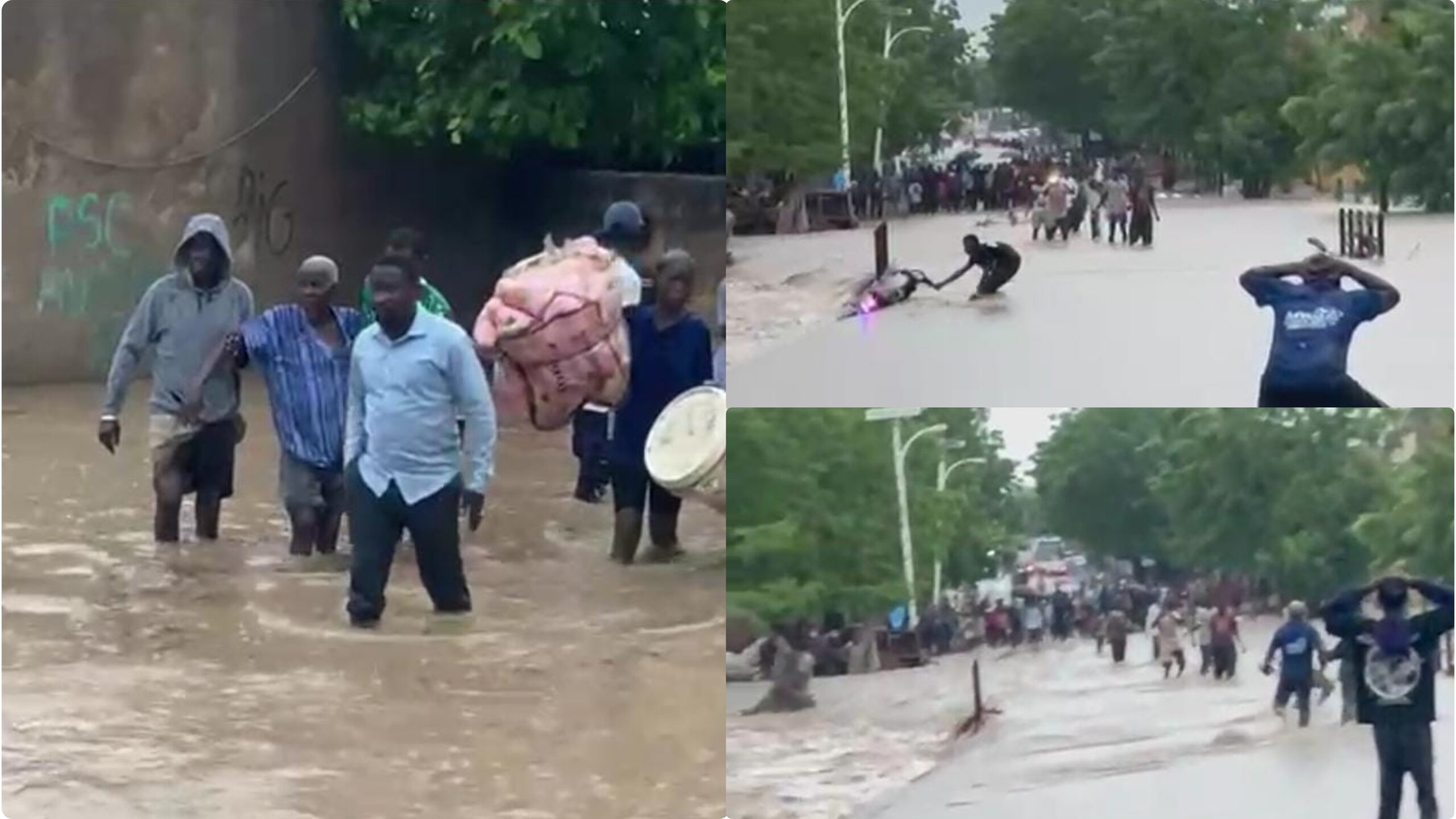 Conséquences des fortes pluies à Tambacounda : beaucoup de maisons sous les eaux